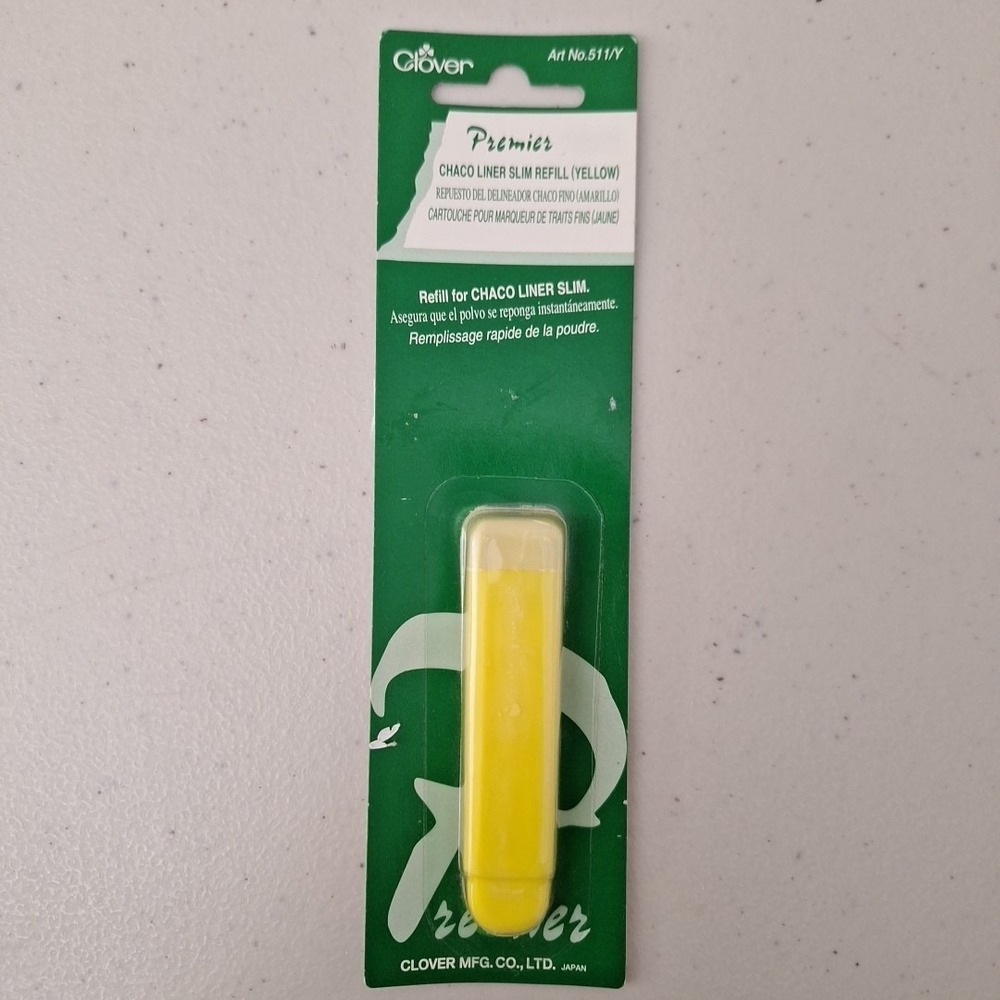 Clover‎ Chaco Liner Slim Pen Refill Yellow Powder No. 511/Y MADE IN JAPAN New